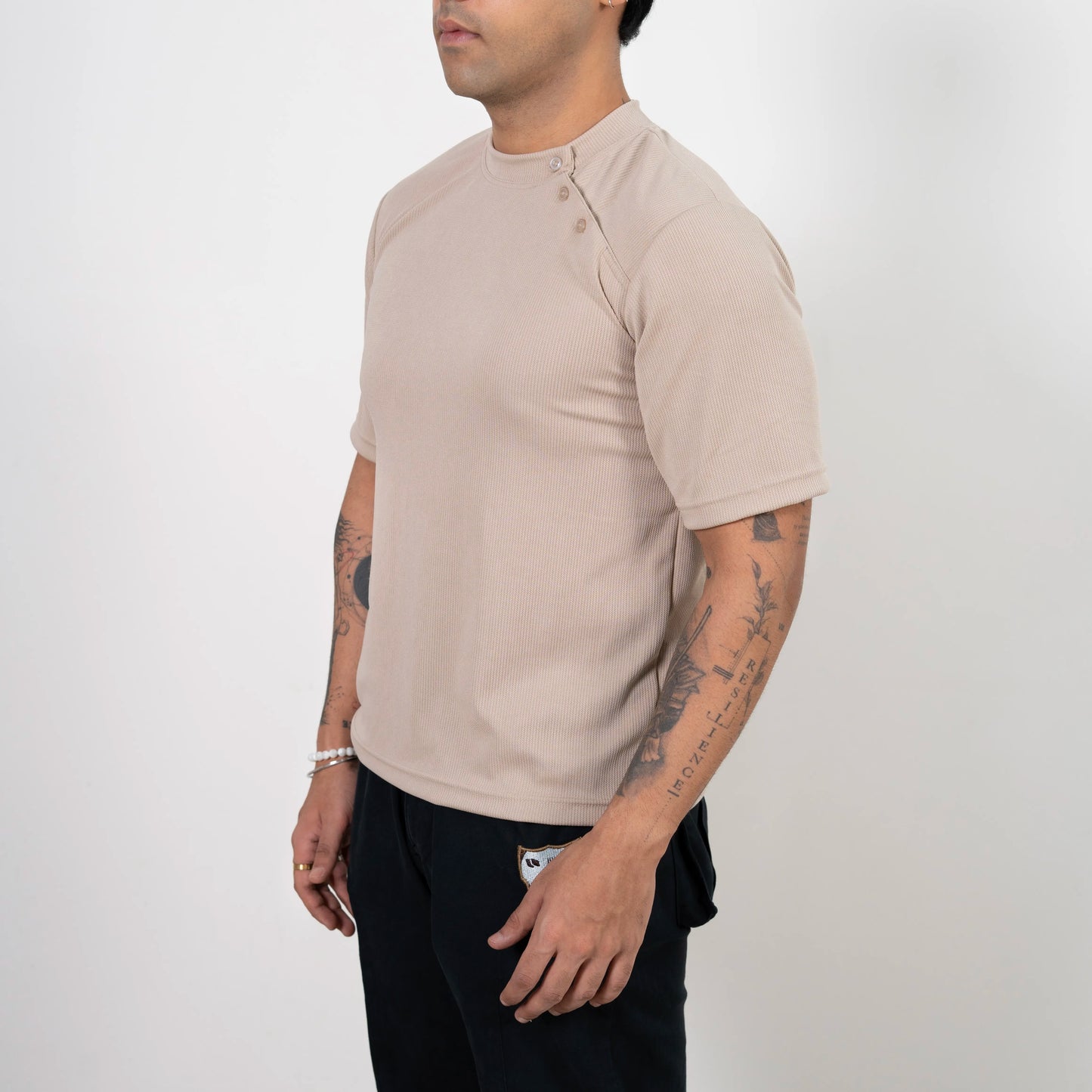 Shoulder Placket Henley