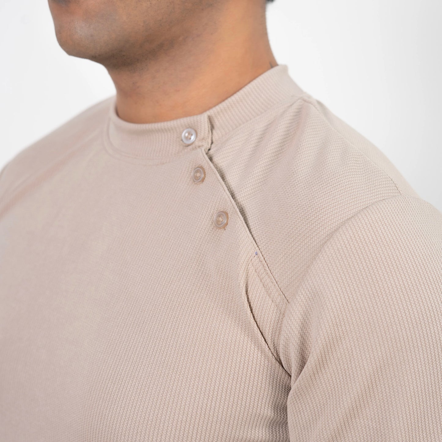 Shoulder Placket Henley