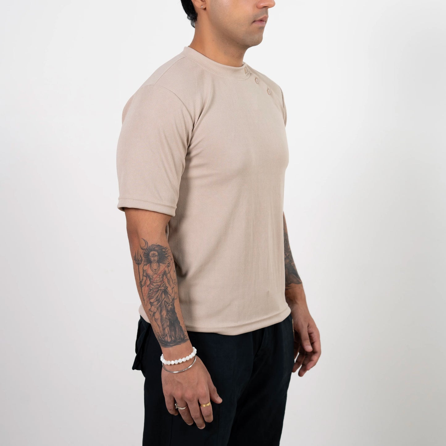 Shoulder Placket Henley