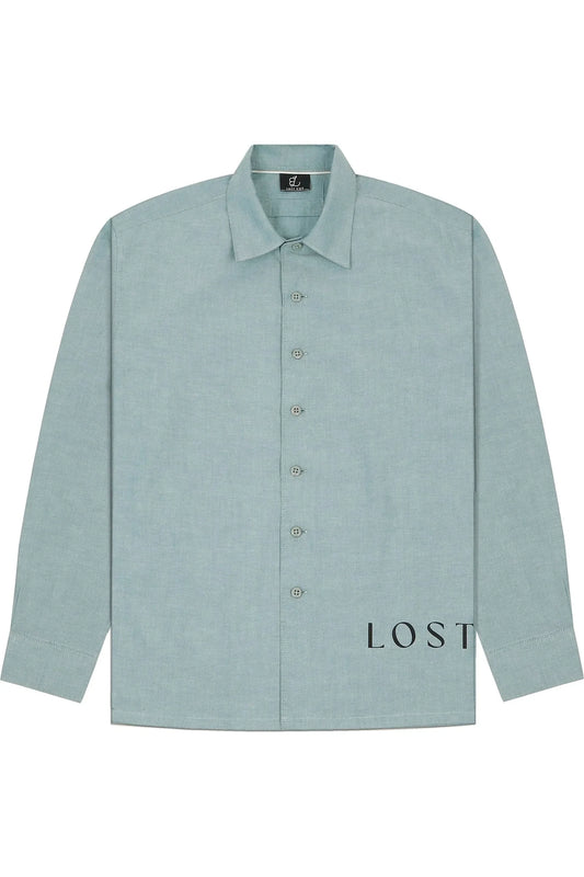 Blue Crop Full Shirt