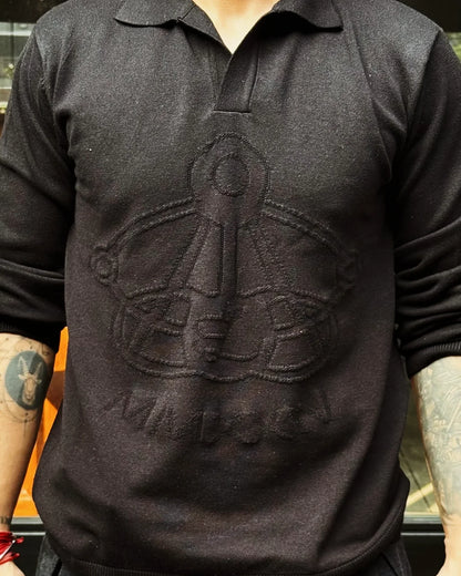 Winter Knit Polo