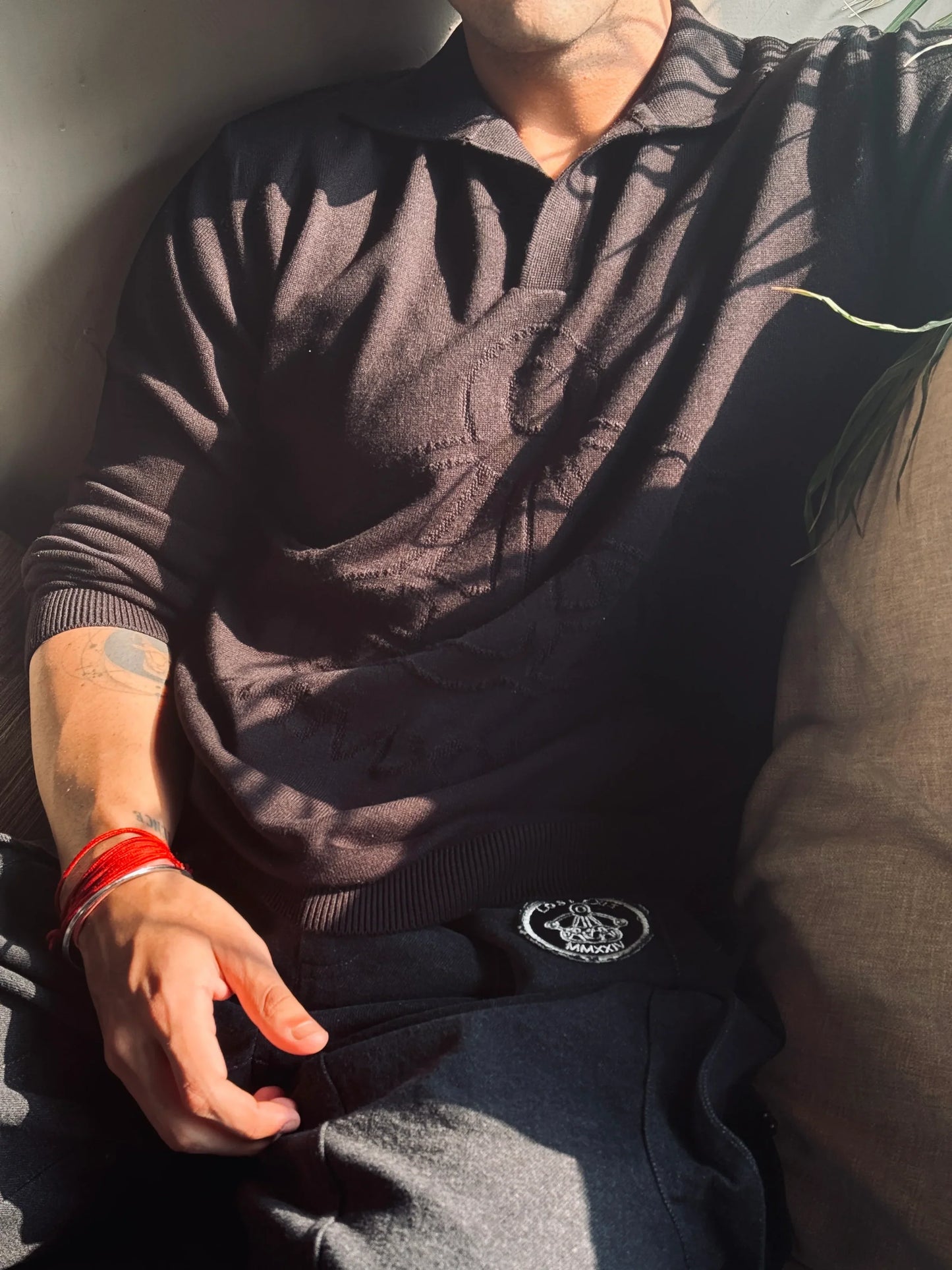 Winter Knit Polo