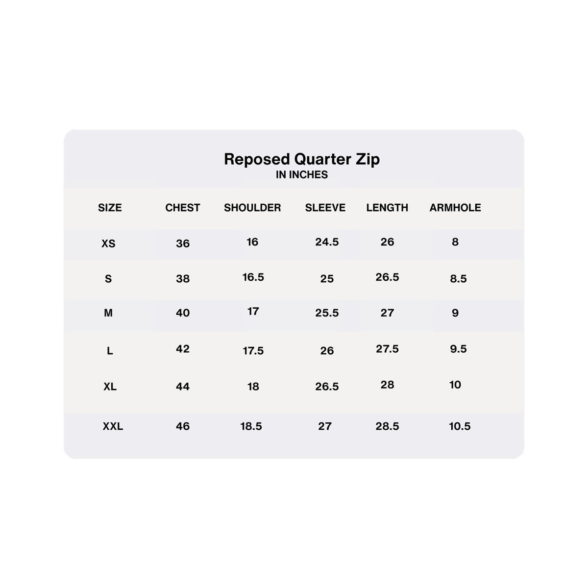 Repose Quarter Zip