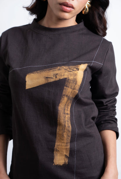 Ochre mark t-shirt